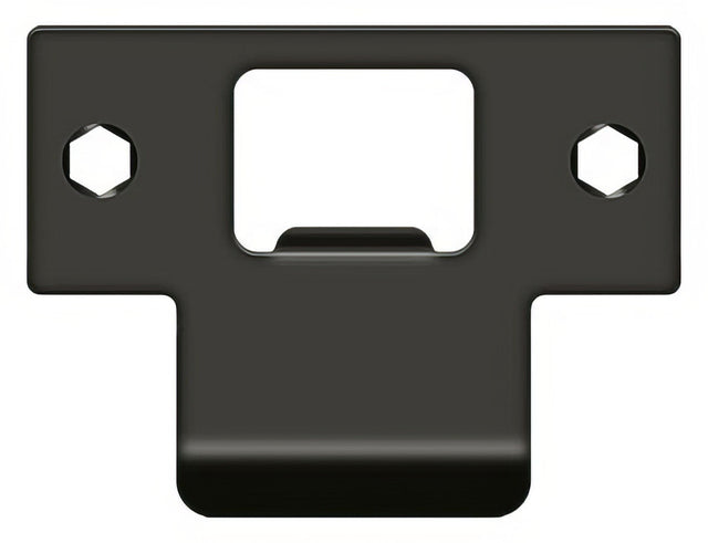 Deltana TSPE200U10B oil rubbed bronze t strike plate