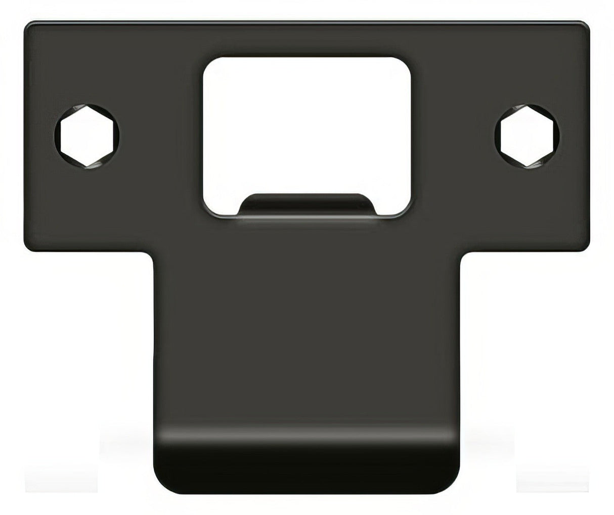 Deltana TSPE225U10B oil rubbed bronze t strike plate