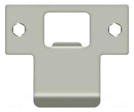 Deltana TSPE225U15 t-strike plate in satin stainless, additional view