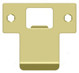 Deltana TSPE250U3 polished brass t strike plate