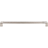 Top Knobs TK207BSN Tower Bridge 12" Center to Center Bar Pull Brushed Satin Nickel