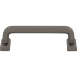Top Knobs TK3162AG Harrison 3 3/4" Center to Center Bar Pull Ash Gray