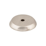 Top Knobs M2026 Aspen II Round Knob Backplate Brushed Satin Nickel