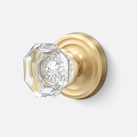 Sure-Loc TY100 SB satin brass dummy door knob