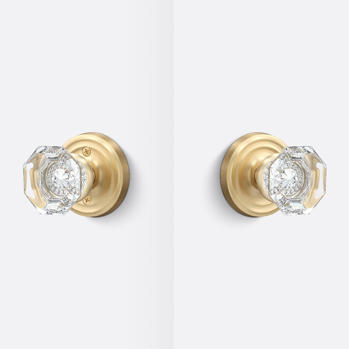 Sure-Loc TY101 SB satin brass passage door knob