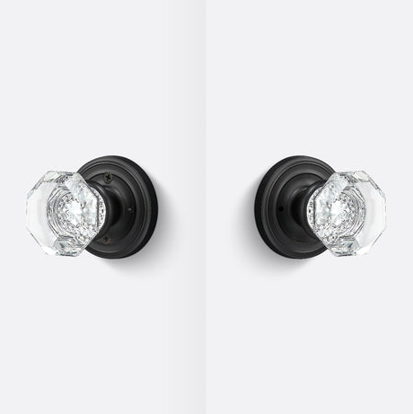 Sure-Loc TY102 FBL flat black privacy door knob