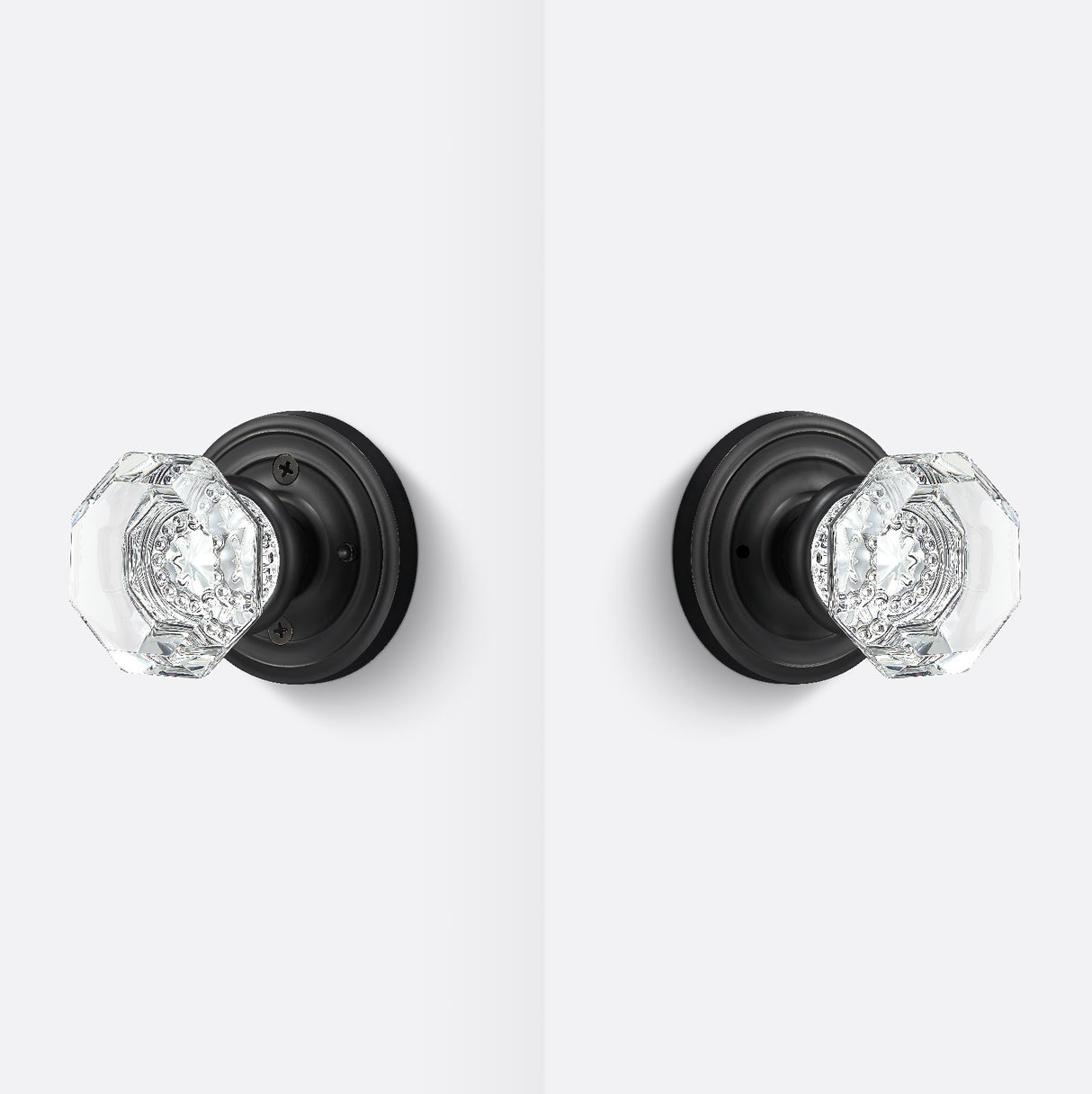 Sure-Loc TY102 FBL flat black privacy door knob