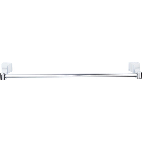 Top Knobs AQ6PC Aqua Single 19 1/4" Wall Mounted Towel Bar Polished Chrome