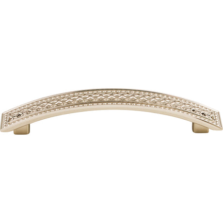 Top Knobs TK175PN Trevi Crest 5" Center to Center Bar Pull Polished Nickel