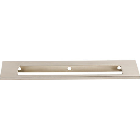 Top Knobs TK522BSN Europa Cut Out 6" Center to Center Finger Pull Brushed Satin Nickel