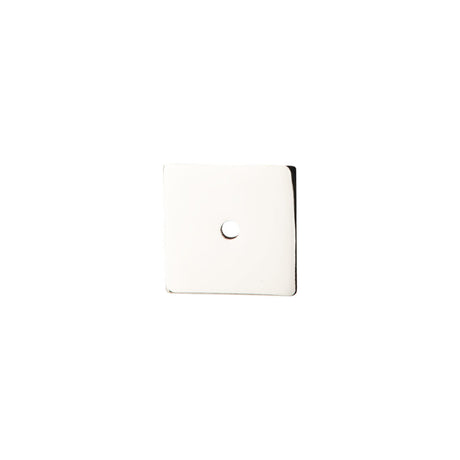 Top Knobs TK95PN Square Knob Backplate Polished Nickel