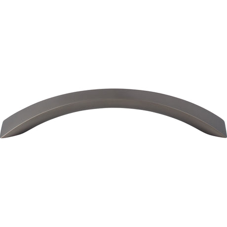 Top Knobs M1577 Crescent Flair 5 1/16" Center to Center Arch Pull Ash Gray