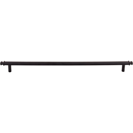 Top Knobs TK3057BLK Julian 12" Center to Center Bar Pull Flat Black