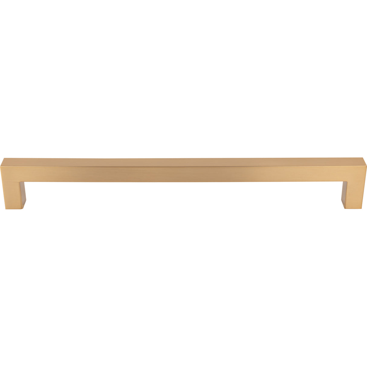 Top Knobs TK164HB Square Bar 12" Center to Center Appliance Pull Honey Bronze