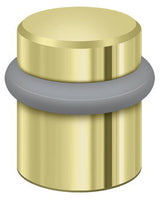 Deltana UFB4505U3 polished brass floor bumper