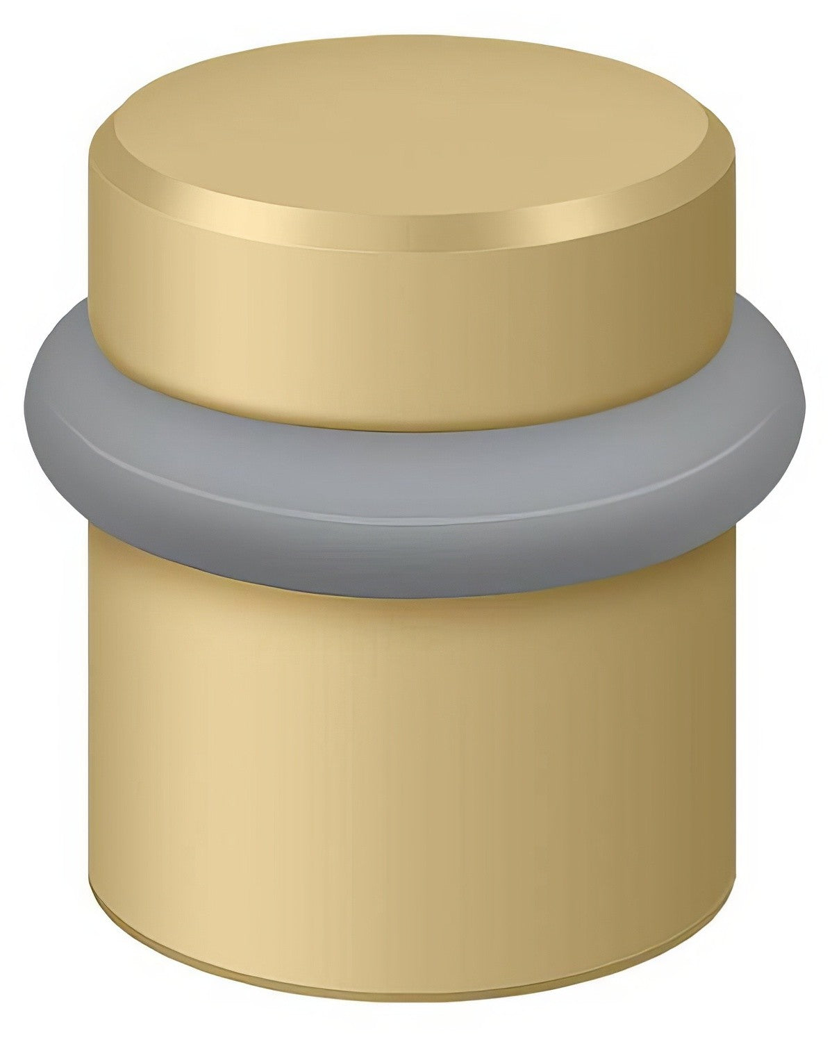 Deltana UFB4505U4 brushed brass floor bumper