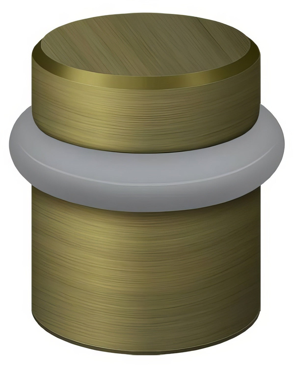 Deltana UFB4505U5 antique brass floor bumper