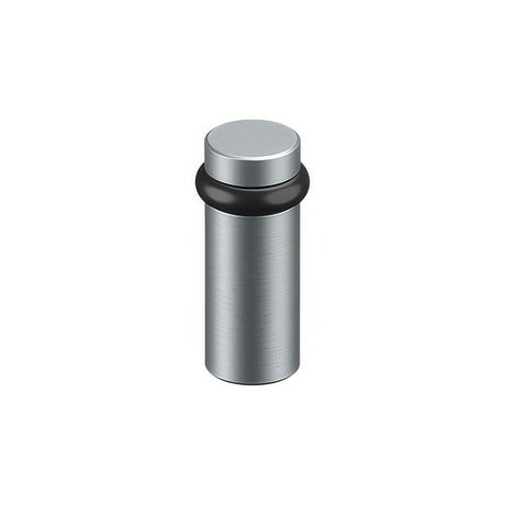 Deltana UFB6000U26D floor bumper in satin stainless, additional view