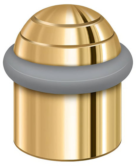 Deltana UFBD4505CR003 lifetime polished brass floor bumper