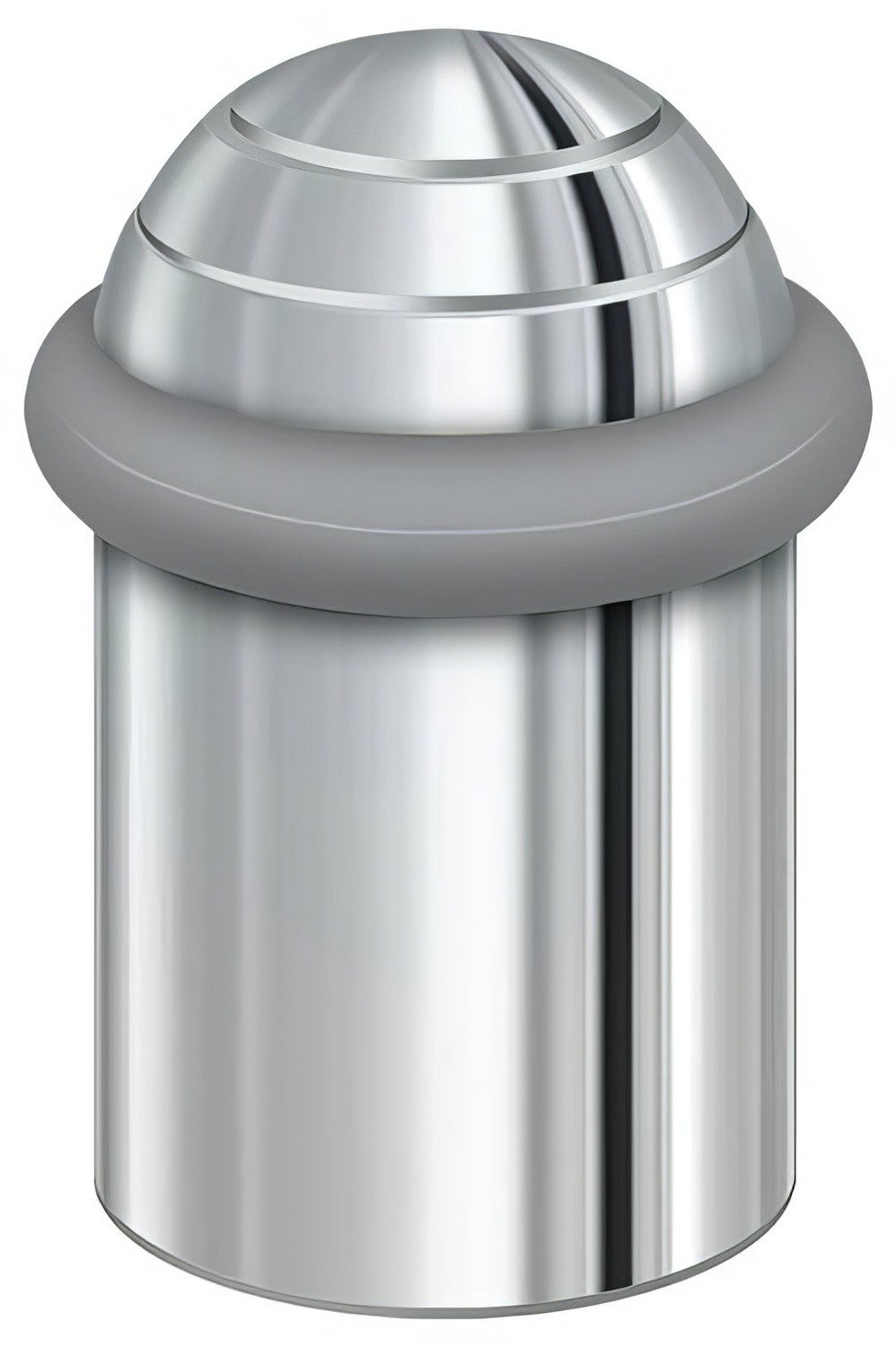 Deltana UFBD5000U26 polished chrome floor bumper