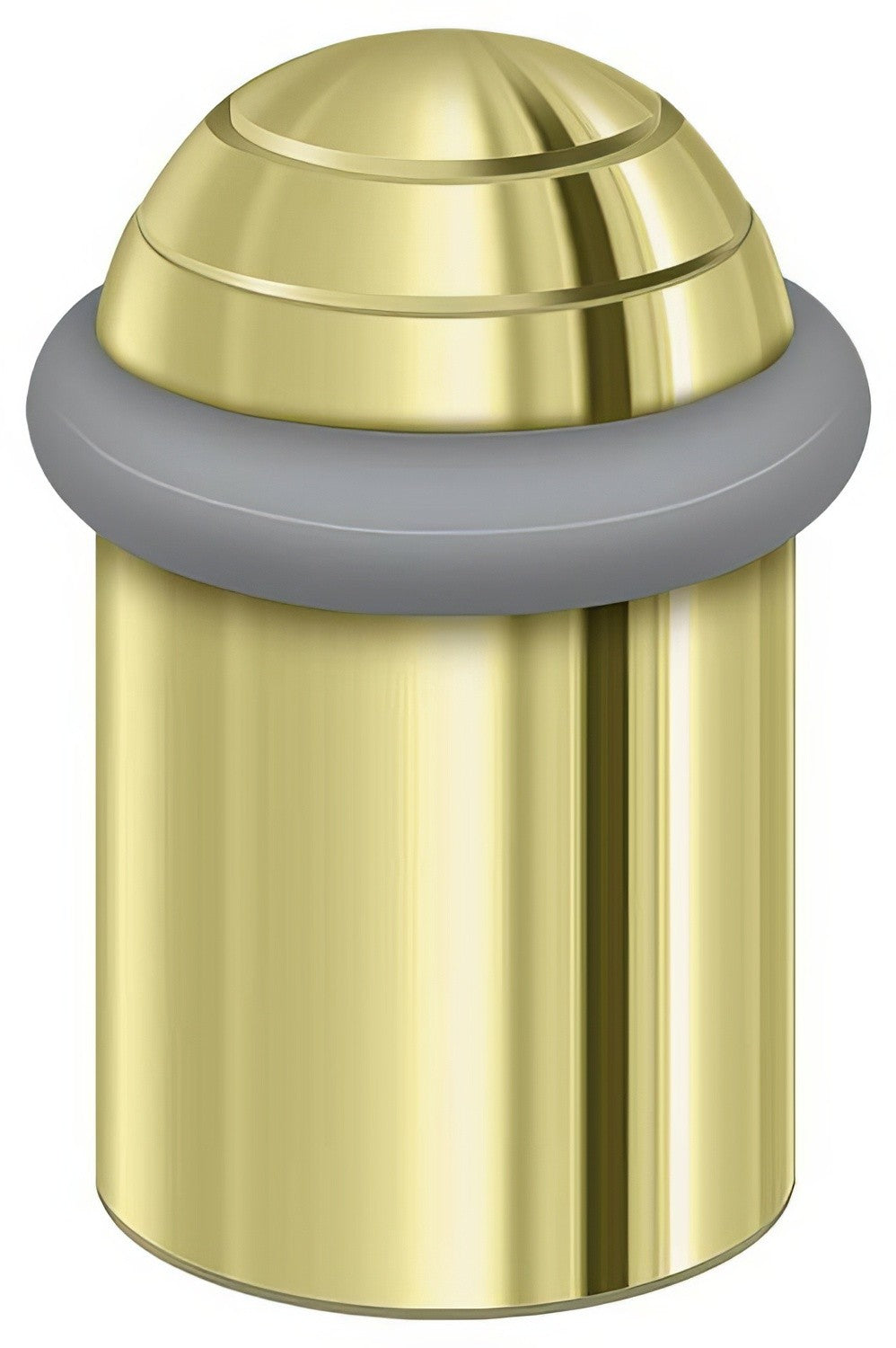 Deltana UFBD5000U3 polished brass floor bumper