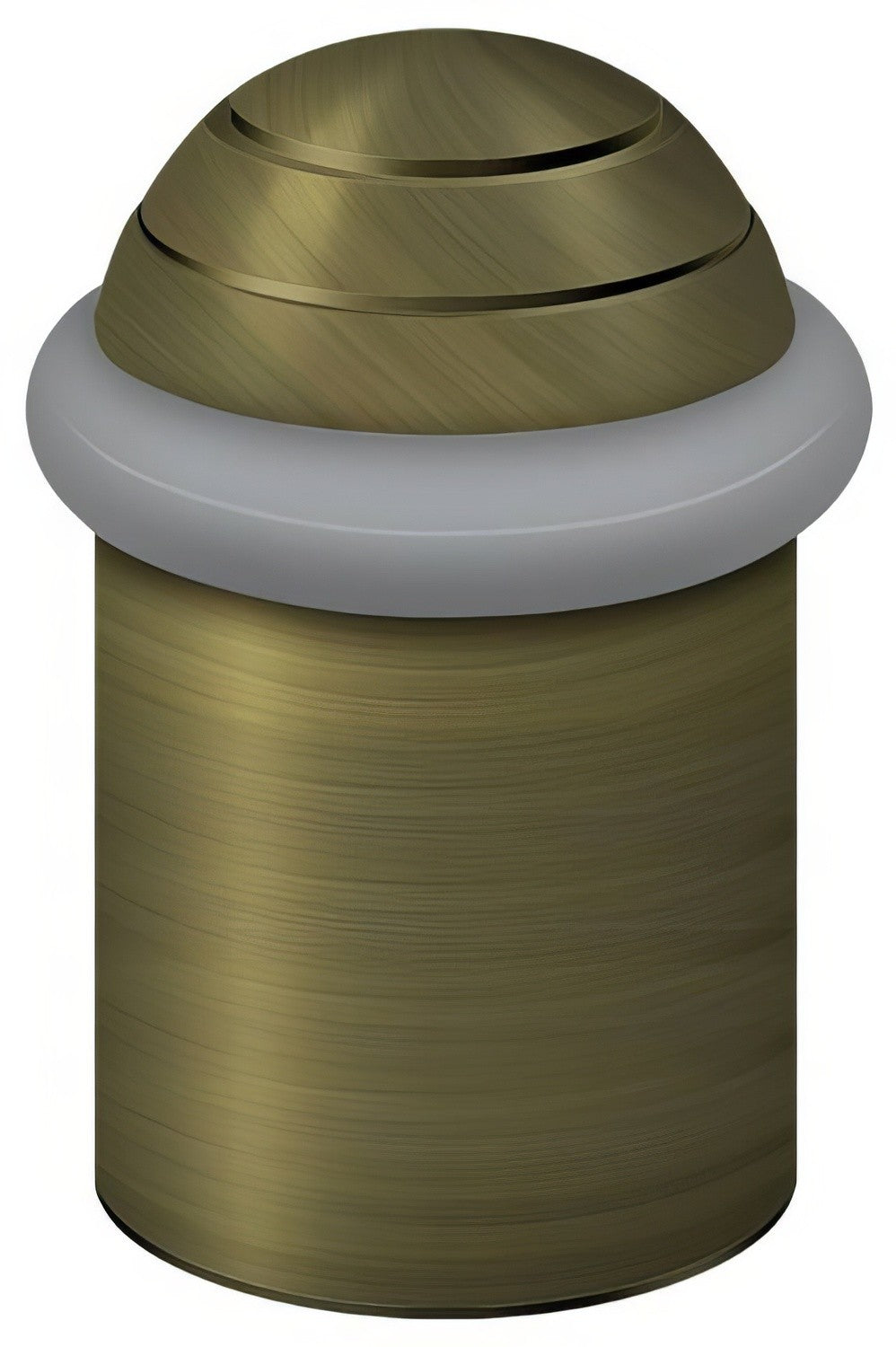 Deltana UFBD5000U5 antique brass floor bumper