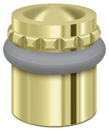 Deltana UFBP4505U3 polished brass floor bumper