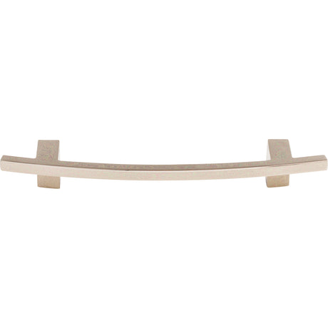 Top Knobs TK83PN Slanted 5" Center to Center Bar Pull Polished Nickel