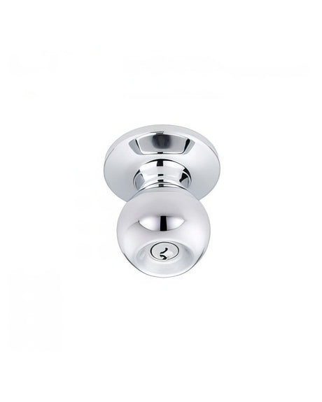 Better Home Products UL10588CH Marina keyed entry door knob, additional view