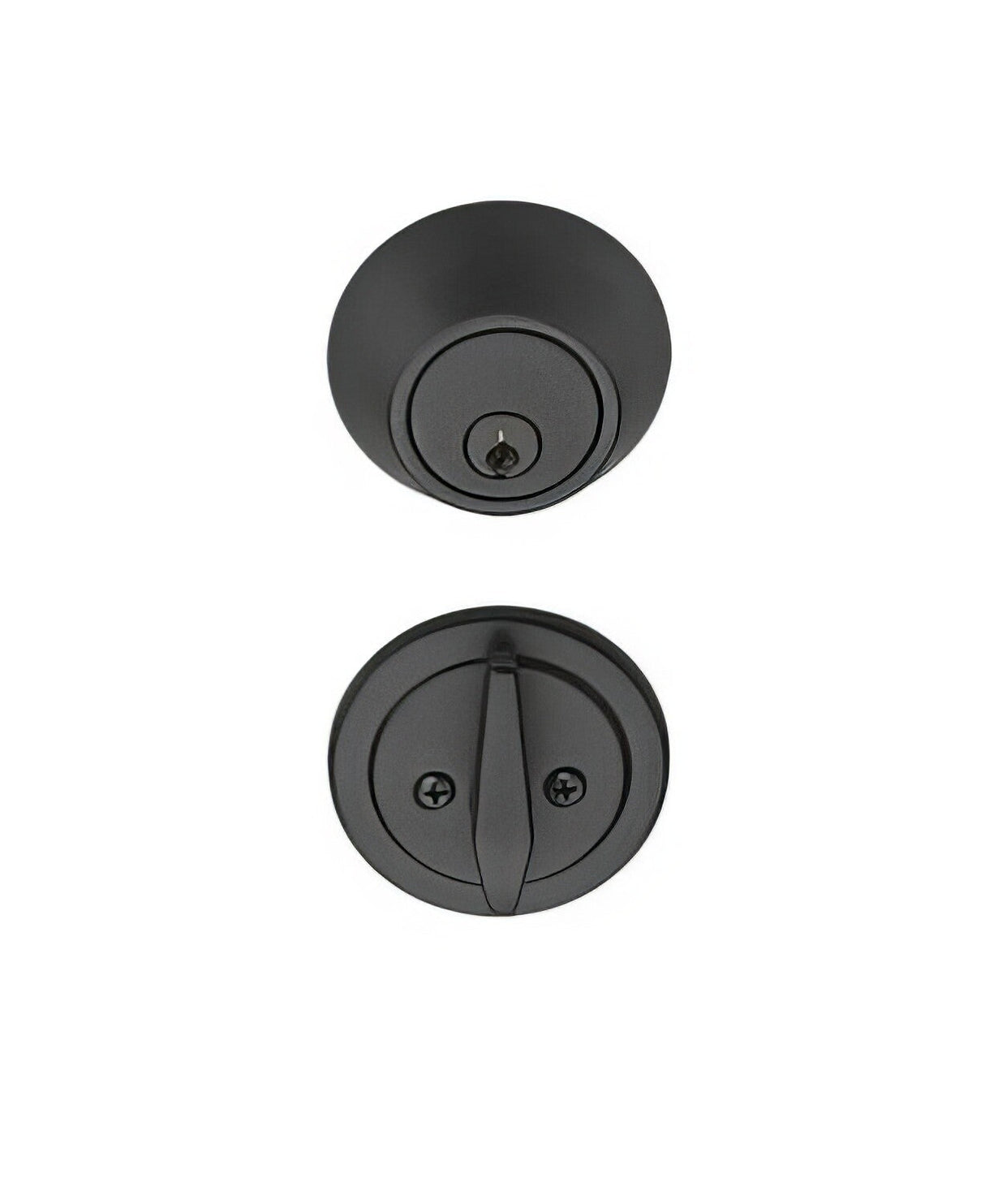Better Home Products UL10644BLK matte black single cylinder deadbolt