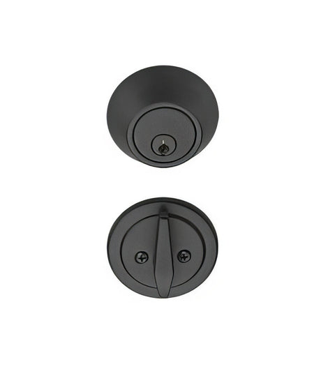 Better Home Products UL10644BLK matte black single cylinder deadbolt