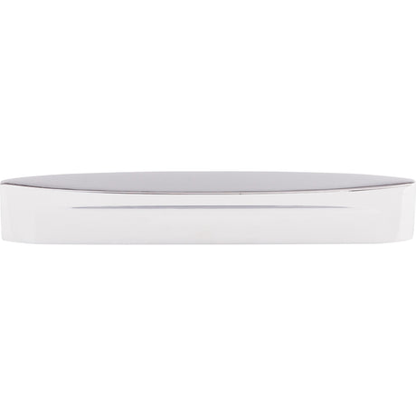 Top Knobs TK75PC Oval Long Slot 5" Center to Center Bar Pull Polished Chrome