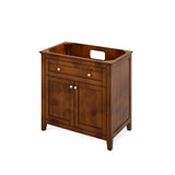 Jeffrey Alexander Chatham 36" Chocolate Single Sink Bathroom Vanity with Black Granite Top - 8 in. Widespread Faucet Top product image 3