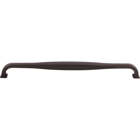 Top Knobs TK726SAB Contour 12" Center to Center Bar Pull Sable