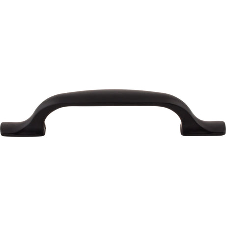 Top Knobs TK863BLK Torbay 3 3/4" Center to Center Bar Pull Flat Black