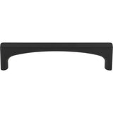 Top Knobs TK1012BLK Riverside 3 3/4" Center to Center Bar Pull Flat Black