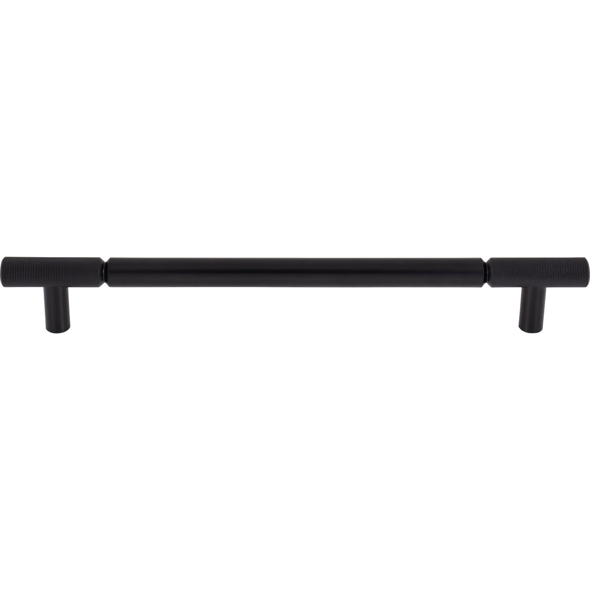 Top Knobs TK3246BLK Prestwick 12" Center to Center Bar Pull Flat Black