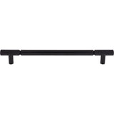 Top Knobs TK3246BLK Prestwick 12" Center to Center Bar Pull Flat Black