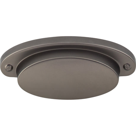 Top Knobs M2219 Dakota 2 9/16" Center to Center Cup/Bin Pull Ash Gray