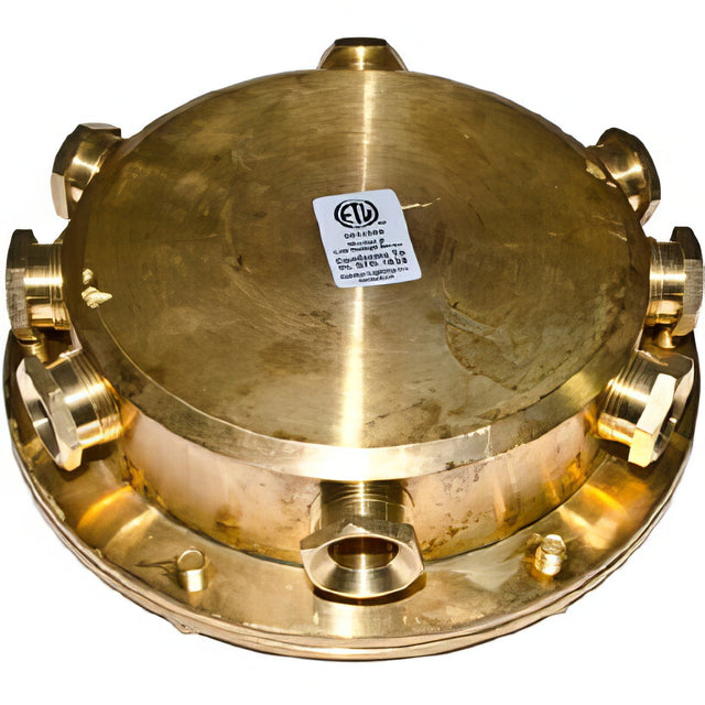 Dabmar Lighting UWB-8 brass underwater junction box