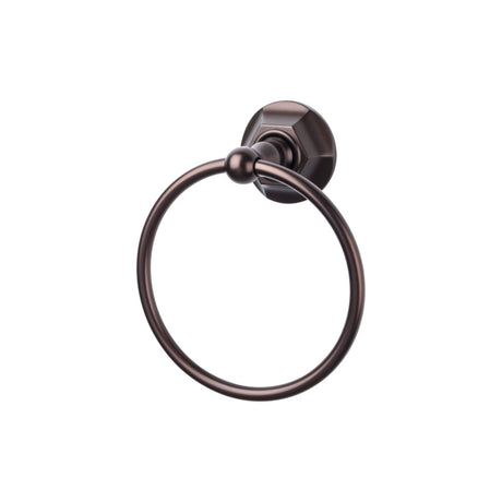 Top Knobs ED5ORBB TOP BATH (R) Edwardian Bath Towel Ring Oil Rubbed Bronze