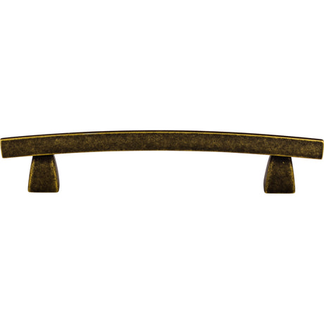 Top Knobs TK4GBZ Arched 5" Center to Center Bar Pull German Bronze
