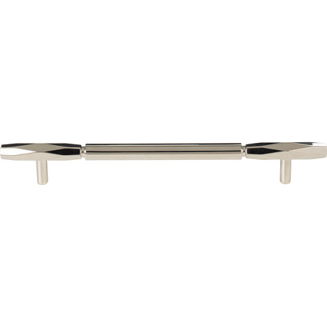 Top Knobs TK3084PN Kingsmill 7 9/16" Center to Center Bar Pull Polished Nickel
