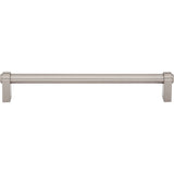 Top Knobs TK3213BSN Lawrence 7 9/16" Center to Center Bar Pull Brushed Satin Nickel