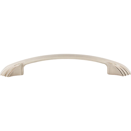 Top Knobs TK216BSN Sydney Thin 5" Center to Center Bar Pull Brushed Satin Nickel