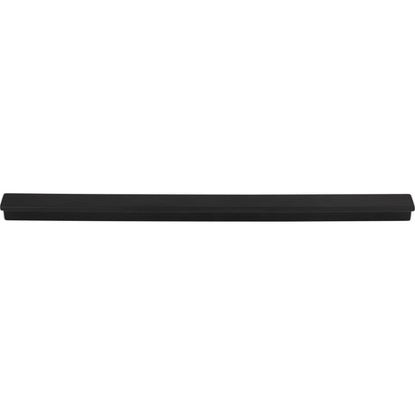 Top Knobs TK1046BLK Minetta 12" Center to Center Finger Pull Flat Black