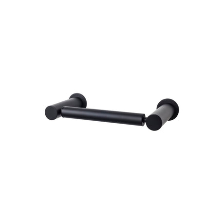 Top Knobs HOP3BLK TOP BATH (R) Hopewell Bath Wall Mounted Toilet Paper Holder Flat Black