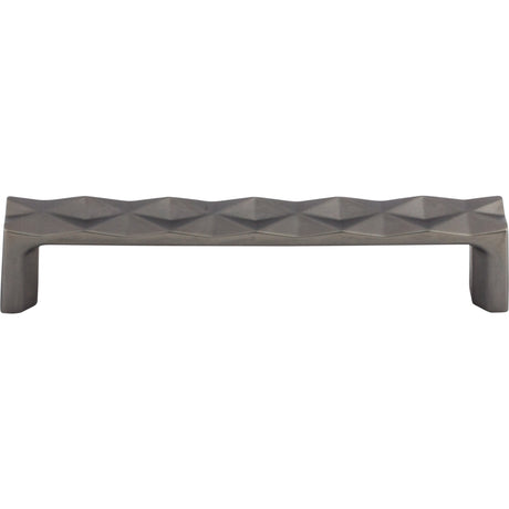 Top Knobs TK562AG Quilted 5 1/16" Center to Center Bar Pull Ash Gray