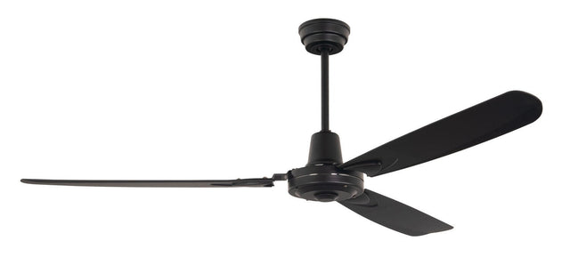 Craftmade VE58FB3 flat black ceiling fan blades included