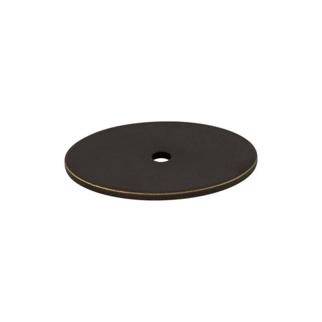 Top Knobs TK62GBZ Oval Knob Backplate German Bronze